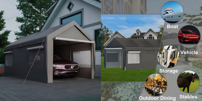 Ultimate Outdoor Protection: Why the 10x20 Ft Heavy Duty Carport Canopy is a Must-Have for Every Vehicle Owner